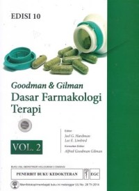 Goodman & Gilman: Dasar Farmakologi Terapi ed 10 vol 2