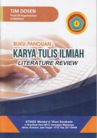 Image of Buku Panduan Karya Tulis Ilmiah Literature Review